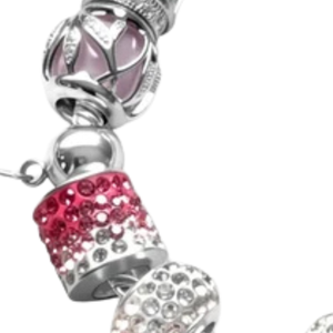   สร้อยข้อมือ 44T Charm Bracelet สีทองชมพูและเขียว ประดับเพชร สำหรับงานประชุมผู้นำปี 2025 เครื่องประดับสตรีสุดหรูหราทันสมัย - Product Image 6