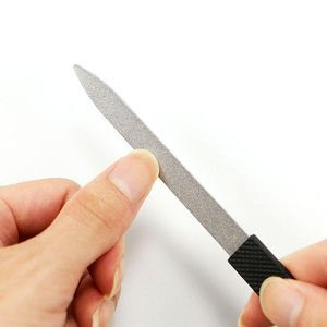 Lime à ongles professionnelle mini double face en émeri, grain 180, réutilisable et durable pour les voyages et la maison (personnalisable) - Product Image 2