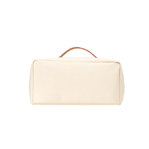 Sac à maquillage en toile pour femmes, organiseur de cosmétiques portable, trousse de toilette de voyage, pochette de rangement multi-compartiments, étui à fermeture éclair - Product Image 2