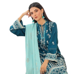 Gloriosa GLORIOSA Trajes de mujer bordados de 3 piezas Hermosa colección elegante para bodas Viscosa de boda india pakistaní - Product Image 1