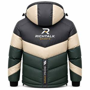 Chaqueta Acolchada con Capucha para Hombre, Nuevo Estilo, Tejido Suave y Cálido, Material Cómodo y Duradero, Transpirable y Ecológico - Product Image 2