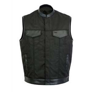 Men's 100% Polyester Waterproof Windproof Vest Sleeveless <b>Waistcoat</b> Vintage Style Casual Streetwear Fashion OEM Private Label - Product Image 3