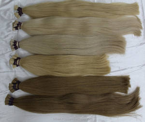 Trama de cabello Remy virgen crudo de 10-40 pulgadas Super Long Bone Straight Genius 100% cabello humano visón brasileño calidad 100% paquete humano - Product Image 5