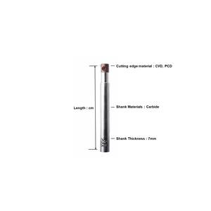 Outil diamanté à latte de tournage ronde utilisé dans les machines-outils cnc coupe et conception de bijoux machine-outil et équipement à latte - Product Image 2