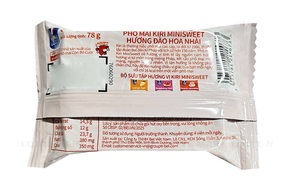 Kiri MiniSweet Peach & Jasmine 78g – Bocaditos de Queso Cremosos Premium para Postre - Product Image 2