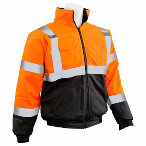 Vestes de travail en gros, <span class=keywords><strong>veste</strong></span> de sécurité orange pour pompiers, fabricant pakistanais, vestes de travail - Product Image 4
