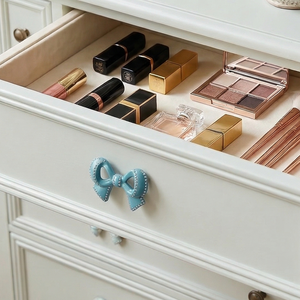 Cute Bow Shape Cabinet Handle Zinc Alloy <b>Decorative</b> <b>Knob</b> Bulk Order Manufacturer Price Wardrobe <b>Drawer</b> Pull Hardware - Product Image 5