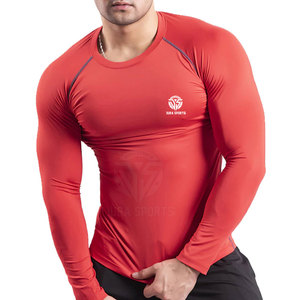Chemise de compression pour hommes, usage extérieur, imprimée, pour la gym et l'exercice, en vente - Product Image 4
