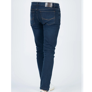 Jeans pour homme de qualité supérieure, coupe classique, taille haute, denim slim, style streetwear imprimé, coupe droite, jeans décontractés - Product Image 3