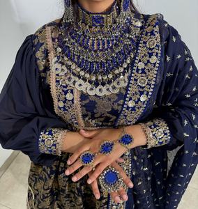 ชุดเดรสแบบอัฟกานิคูชีสำหรับผู้หญิง ขายดีที่สุด คุณภาพเยี่ยม และชุดเดรสสไตล์อัฟกานิใหม่สำหรับเด็กผู้หญิง ชุดแต่งงานแบบสั่งตัด - Product Image 4