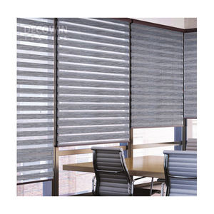 SMOCKY DECOWIN Modern Design Blackout Plain French Window Shades <b>Blind</b> High Quality Home Decoration window covering - Product Image 1