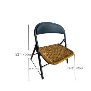 Ensemble de 4 chaises de salon en rotin - Product Image 6