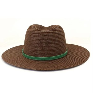 Chapeau de paille tendance pour femme, à large bord, léger, respirant, protection solaire pour l'été et la plage, qualité supérieure - Product Image 3