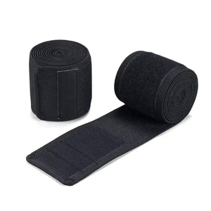 2026 Best Elastic Gym Fitness <b>Compression</b> Powerlifting <b>Knee</b> Wrap Weight Lifting Custom Made <b>Knee</b> Wrap For Powerlifter - Product Image 1