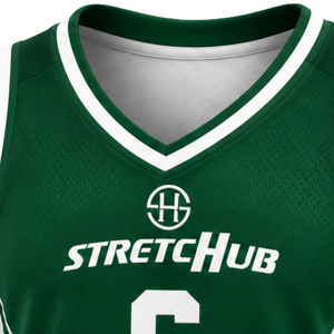 Maillot de basketball professionnel personnalisé, uniforme d'équipe sans manches, vêtement de sport respirant et anti-humidité pour hommes et femmes - Product Image 6