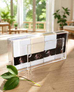 2026 New Modern Eco-friendly for Clear Acrylic Cigar Case Customizable Size Shape Pre-Assembled Artfulcosmos Perfect Blend - Product Image 1