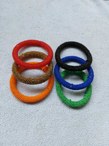 Pulsera de Moda Bohemia para Mujer Bestone, Hecha a Mano con Cuentas de Semillas y Perlas, Chapado en Oro, Diseño de Mascota, Novedad - Product Image 5