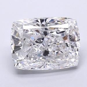 Diamant CVD modifié taille coussin de 4,96 ct, couleur D, pureté VVS2, excellente taille, pierre précieuse de laboratoire de haute qualité, idéale pour les créations de bijoux élégants - Product Image 1