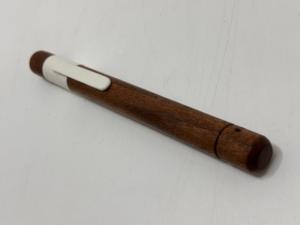 Estuche de Madera para Miswak en Forma de Bolígrafo, Reutilizable, de Madera Natural, con Clip para Viajes, Accesorios de Cuidado Bucal - Product Image 2