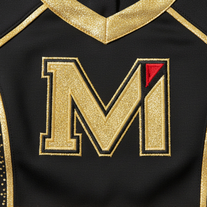 Service OEM : Tenue de cheerleading respirante en mélange polyester-spandex, coupe confortable pour les cascades, les sauts et les acrobaties. - Product Image 5