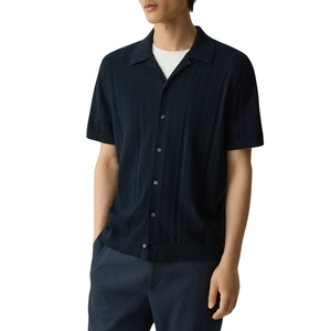 Camisa Casual de Manga Larga para Hombre, Multicolor, Cuello Camisero, Un Solo Botón, Poliéster/Algodón Ecológico de Secado Rápido - Product Image 1