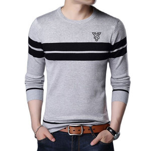 เสื้อสเวตเชิ้ตแบบใหม่ บริการ OEM คุณภาพสูง เสื้อสเวตเชิ้ตผู้ชาย สีพื้น เสื้อสเวตเชิ้ตผู้ชายแบบพื้นฐาน - Product Image 1