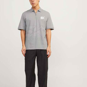 Camisetas Polo Lisas con Cierre para Hombre, Ropa de Exterior, Nueva Colección 2026, Precio Razonable, Nuevo Estilo - Product Image 6