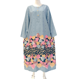 Abaya musulmane pour femmes, longue, à manches longues, en rayonne, confortable à porter, robe de prière musulmane. - Product Image 3