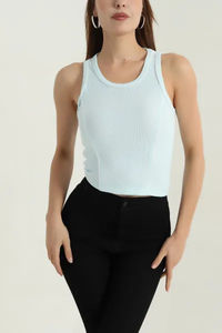 Nuevo Diseño, Camisetas de Yoga para Mujer, Camisetas Deportivas Elásticas para Entrenamiento, Ropa de Verano de Alta Calidad, Camiseta Deportiva para Mujer, Camiseta Deportiva de Tirantes - Product Image 2