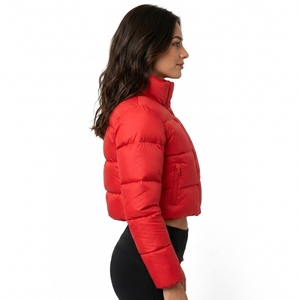 Women Puffer <b>Jacket</b> Premium <b>Quilted</b> Outerwear Women Puffer <b>Jacket</b> Crafted With Durable Material Lightweight Padding - Product Image 6