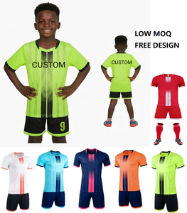 Conjunto de Camiseta de Fútbol Sublimada para Hombre, Estampado Geométrico, Manga Corta, Absorbe la Humedad, Corte Regular, Todas las Temporadas, Color Personalizado para Adultos - Product Image 2