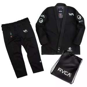 Kimono de Jiu-Jitsu Brésilien (BJJ) professionnel de haute qualité 100% coton Shoyorol BjjGl RVCAV2 Batch # Kimono de Jiu-Jitsu Brésilien 60 Fighter Noir, Tenue de Karaté - Product Image 1