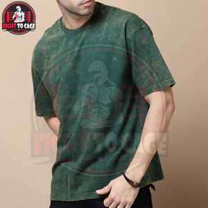 Camisetas de Manga Corta para Hombre, Cómodas para Uso Diario, Tela de Algodón Suave, con Logotipo Personalizado Disponible, al por Mayor, Estilo Lavado Ácido - Product Image 4