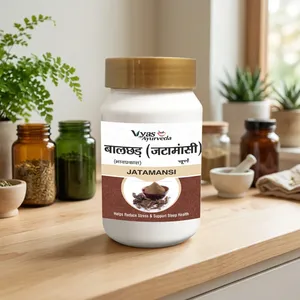 Extracto de planta Balchhad (Jatamansi) Churna disponible en stock. Fórmula herbal ayurvédica para el equilibrio mental y el bienestar diario. - Product Image 2