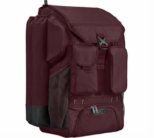 Mochila deportiva de nailon con estampado de mármol de 30-40L con bolsillos laterales y compartimento frontal - Product Image 4