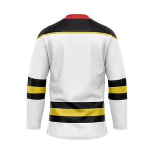 Ensemble de maillots et shorts de hockey sur glace personnalisables de haute qualité, 100% polyester, pour hommes adultes, nouveau style, vente en gros disponible - Product Image 2