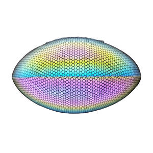 Ballon de rugby à usage récréatif longue durée, résistant aux intempéries, pour entraînement, ballon de rugby de niveau élite prêt pour les matchs - Product Image 5