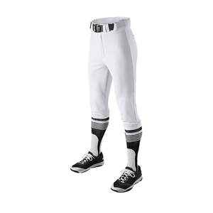 Pantalones de béisbol para hombre adulto con cierre de botones y bolsillos, color rojo, ropa deportiva transpirable, pantalones de béisbol para club o equipo. - Product Image 1