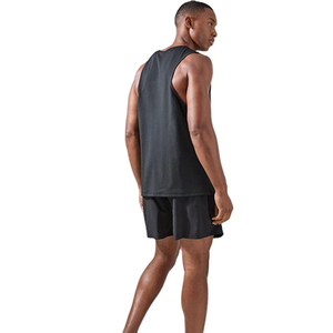 Pantalones Cortos Deportivos de Secado Rápido para Hombre, con Bloques de Color, Bolsillos, Cintura Elástica de Altura Media, Estilo Sólido, Tejido de Tela - Product Image 2