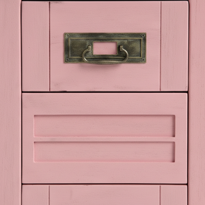 Table basse moderne et durable avec 2 tiroirs, en bois d'hévéa blanc et MDF, meubles de salon, marque PKP, rose - Product Image 6