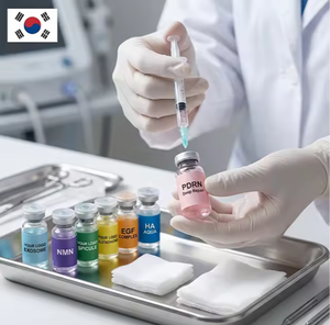 Premium PDRN HA Peptide Niacinamide Anti-Aging Whitening Snail Collagen 24k Gold Liquid <b>Serum</b> <b>Face</b> Korean Skin Care OEM ODM - Product Image 4