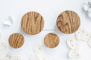 Acacia <b>Wood</b> Mermaid Whale Dolphin-Shaped Wall Hooks Knob-Style Clothing Hangers in Unique Design - Product Image 5