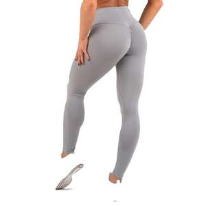 Leggings de sport pour femmes, taille haute, effet ventre plat, sans coutures, contrôle des fesses, séchage rapide, élastiques, pour l'entraînement et la course – Grande Vente - Product Image 3