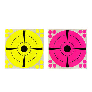 Adesivi Fluorescenti per Bersaglio da 6 Pollici, Autoadesivi, per Giochi all'Aperto e Tiro al Bersaglio - Product Image 2