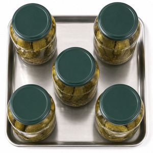 Premium Quality Made In Vietnam Delicious Canned <b>Pickled</b> Cucumbers in Brine <b>Packed</b> in Various Size Can - Product Image 2