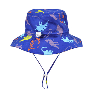 Sombrero de Sol para Niños Personalizado al por Mayor, Ajustable, con Protección UV, Sombrero de Verano con Cordón, Sombrero de Ala Ancha para Niños - Product Image 2