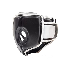 New Arrival High Quality Leather Breathable Customizable <b>Head</b> Guard for Boxing MMA Sport <b>Training</b> Adult Use - Product Image 3