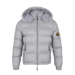 Chaqueta acolchada de invierno para hombre con logotipo personalizado al por mayor, chaquetas de abrigo con logotipo personalizado - Product Image 1