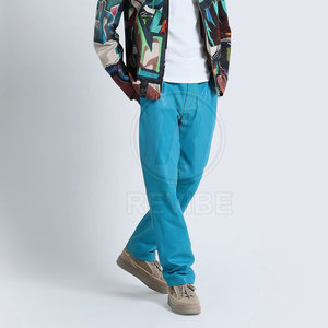 กางเกงหนังผู้ชายคุณภาพเยี่ยม ระบายอากาศได้ดี เป็นมิตรกับสิ่งแวดล้อม ทรงตรง น้ำหนักเบา สวมใส่สบาย  รับสั่งทำสีตามต้องการ - Product Image 2