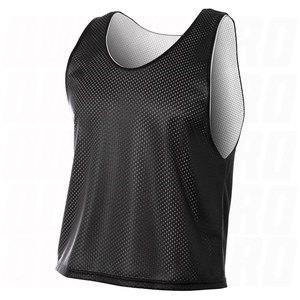 เสื้อลาครอสเด็กผู้ชายแบบกลับด้านได้ เสื้อซ้อมน้ำหนักเบา ระบายอากาศได้ดี เสื้อพินนี่สำหรับฝึกซ้อมกีฬา ผ้าตาข่ายสองด้าน ชุดกีฬา - Product Image 4